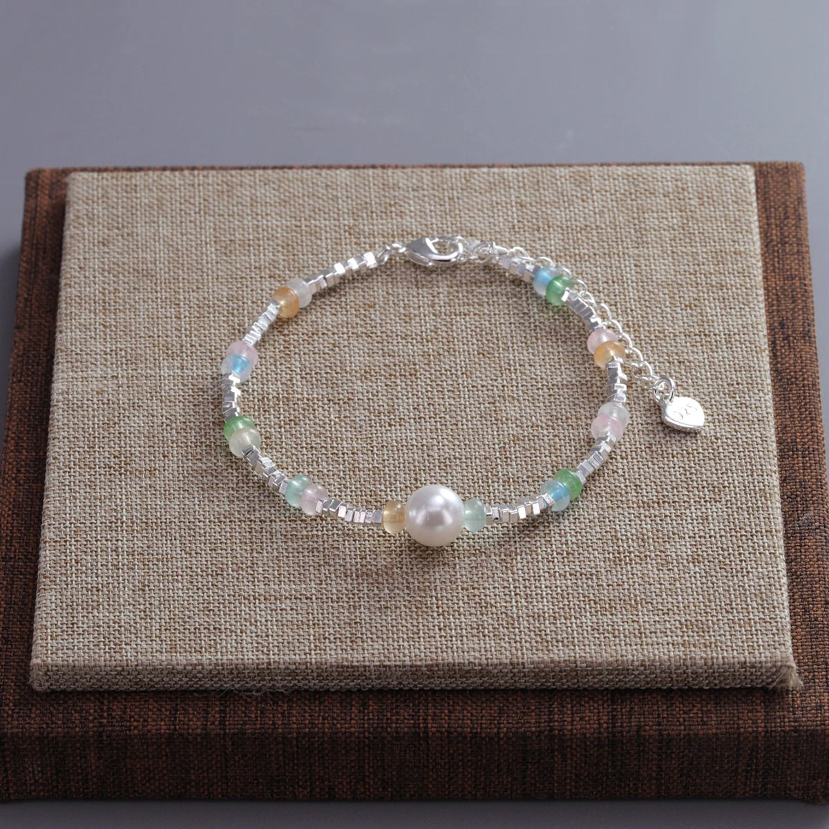 925 Sterling Silver Bead String Bracelet - Gemsy