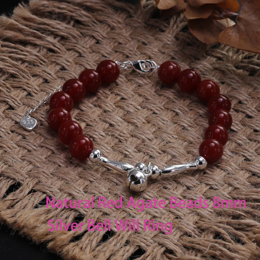 925 Sterling Silver Bead String Bracelet - Gemsy