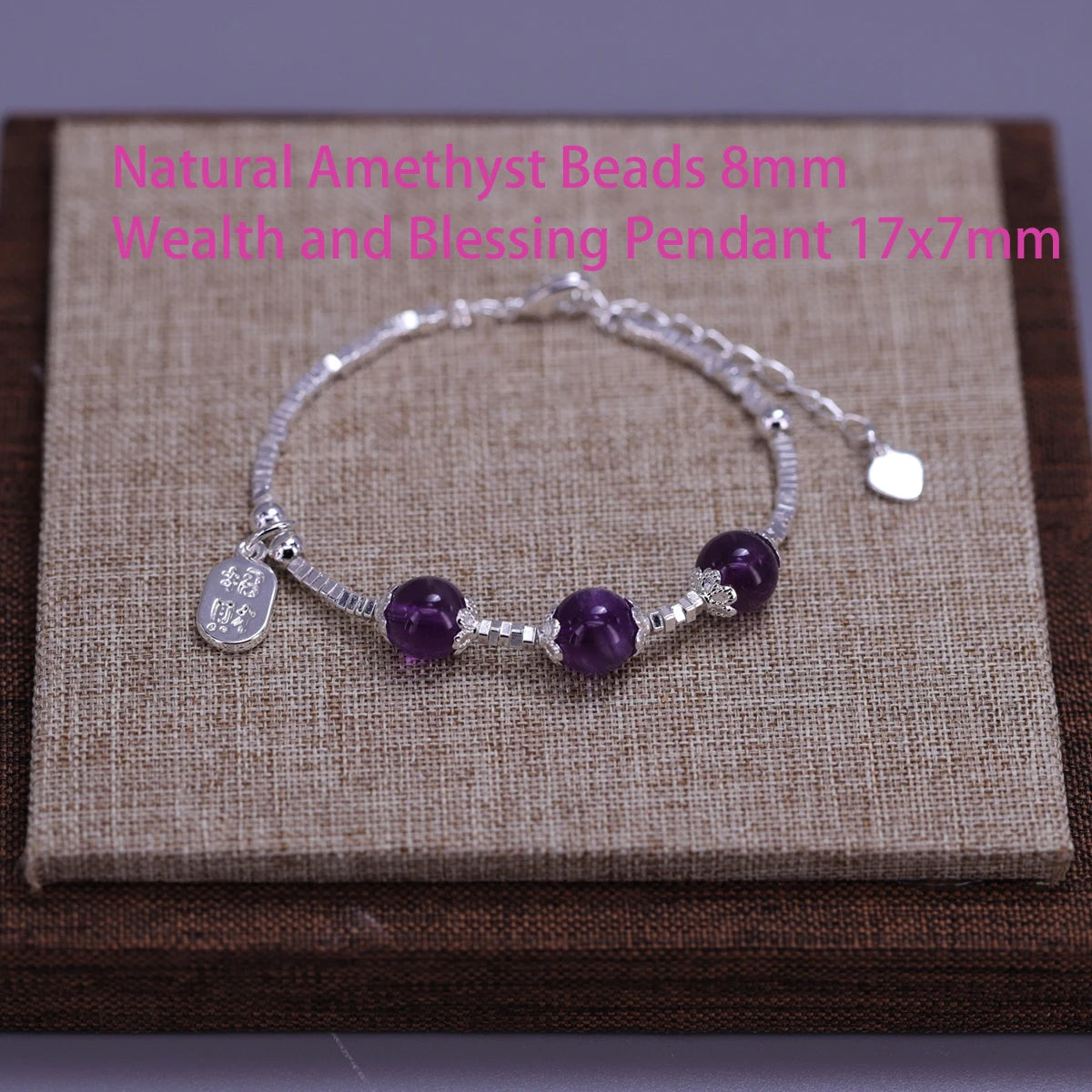 925 Sterling Silver Bead String Bracelet - Gemsy