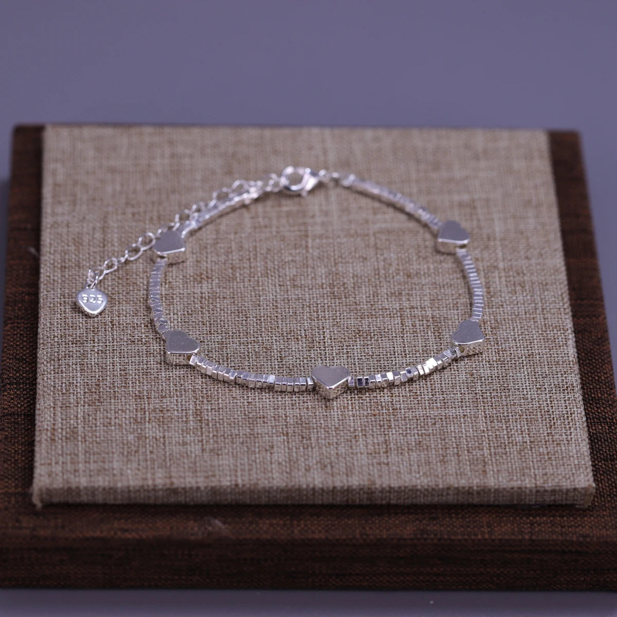 925 Sterling Silver Bead String Bracelet - Gemsy
