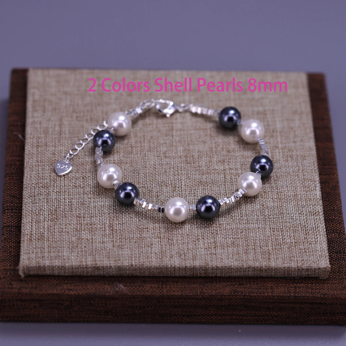 925 Sterling Silver Bead String Bracelet - Gemsy