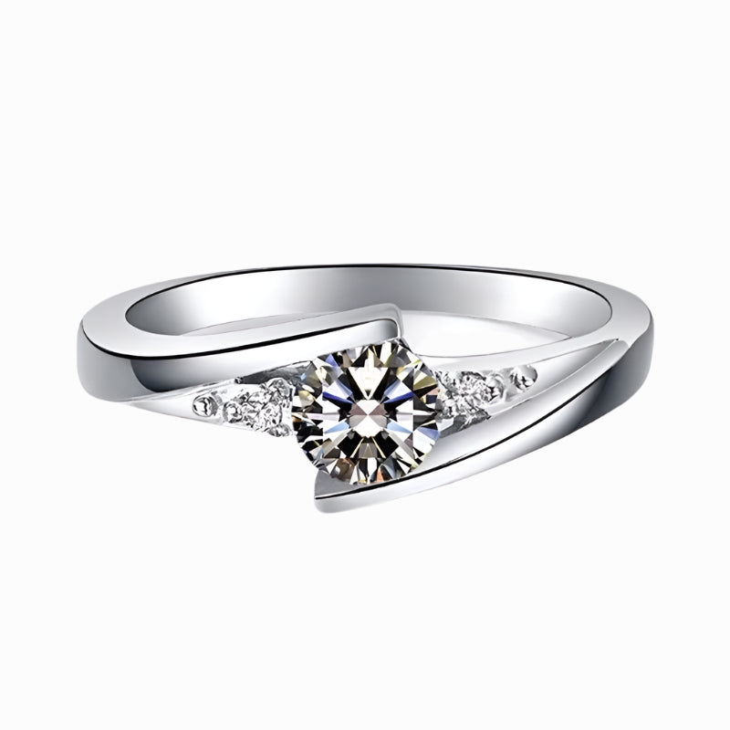925 Sterling Silver Promise Zircon Rings - Gemsy