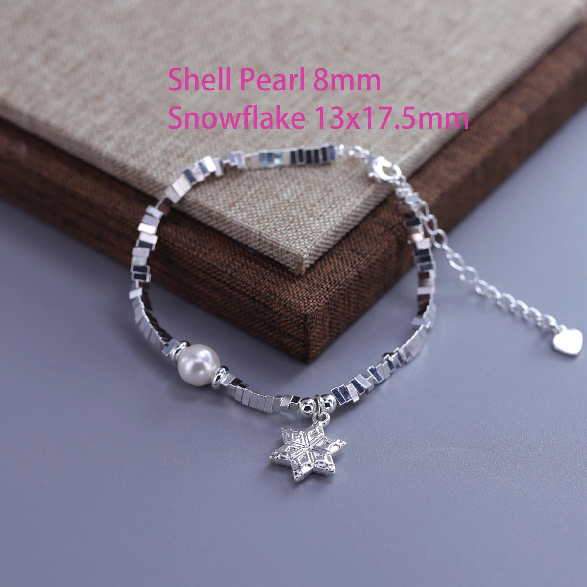 925 Sterling Silver Bead String Bracelet - Gemsy