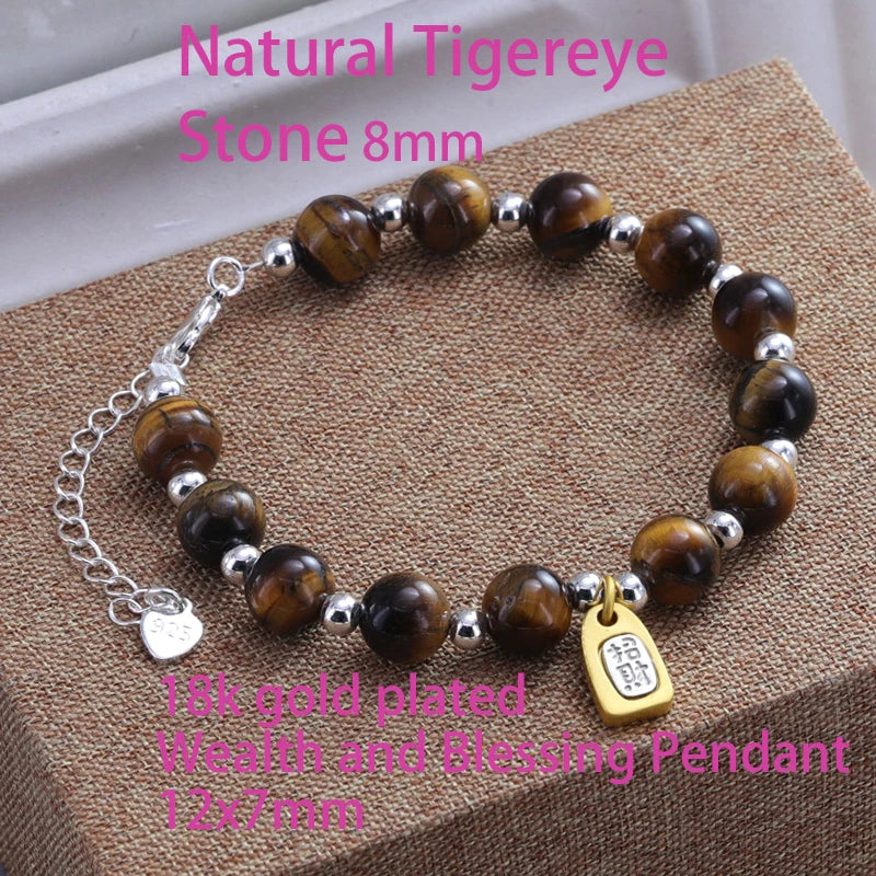925 Sterling Silver Bead String Bracelet - Gemsy